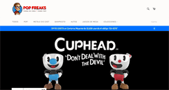 Desktop Screenshot of popfreaks.com